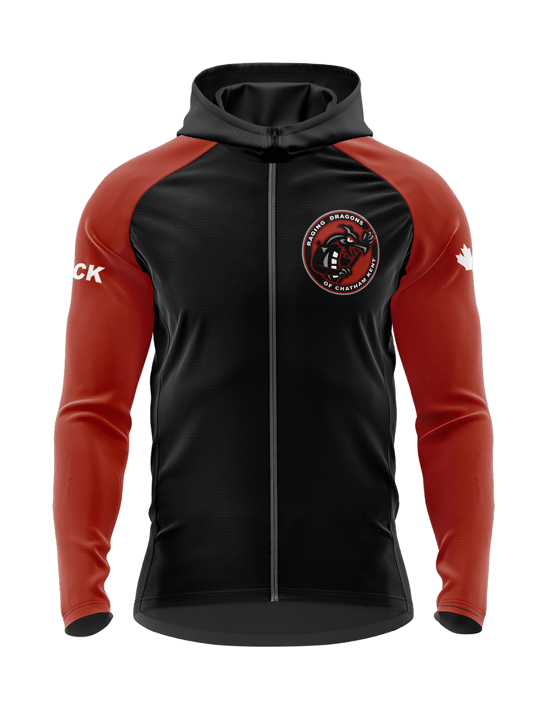 Raging Dragons | Men's Cascade Lt Wt Jacket Hooded - Oddball Workshop