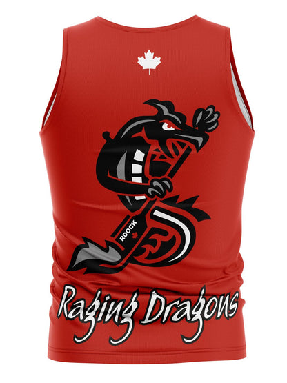 Raging Dragons | Unisex Athletic Tank Top - Oddball Workshop