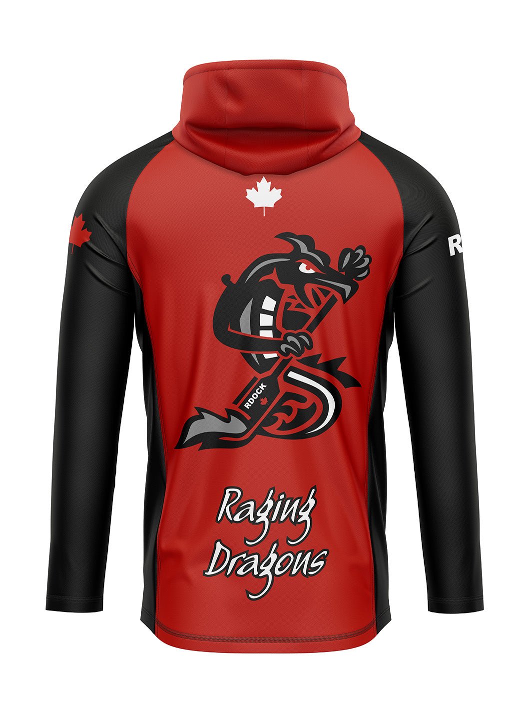 Raging Dragons | Unisex Cascade Lt Wt Jacket Hooded - Oddball Workshop