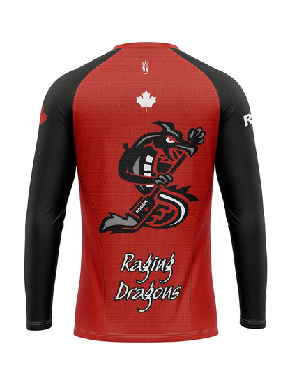 Raging Dragons | Unisex Performance Jersey Long Sleeve - Oddball Workshop