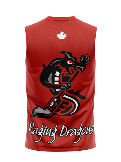 Raging Dragons | Unisex Prime Sleeveless Top - Oddball Workshop