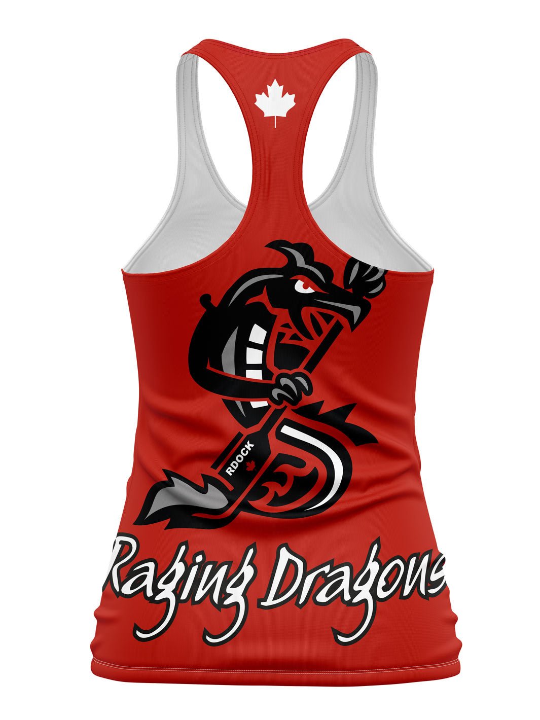 Raging Dragons | Unisex Racer Tank Top - Oddball Workshop