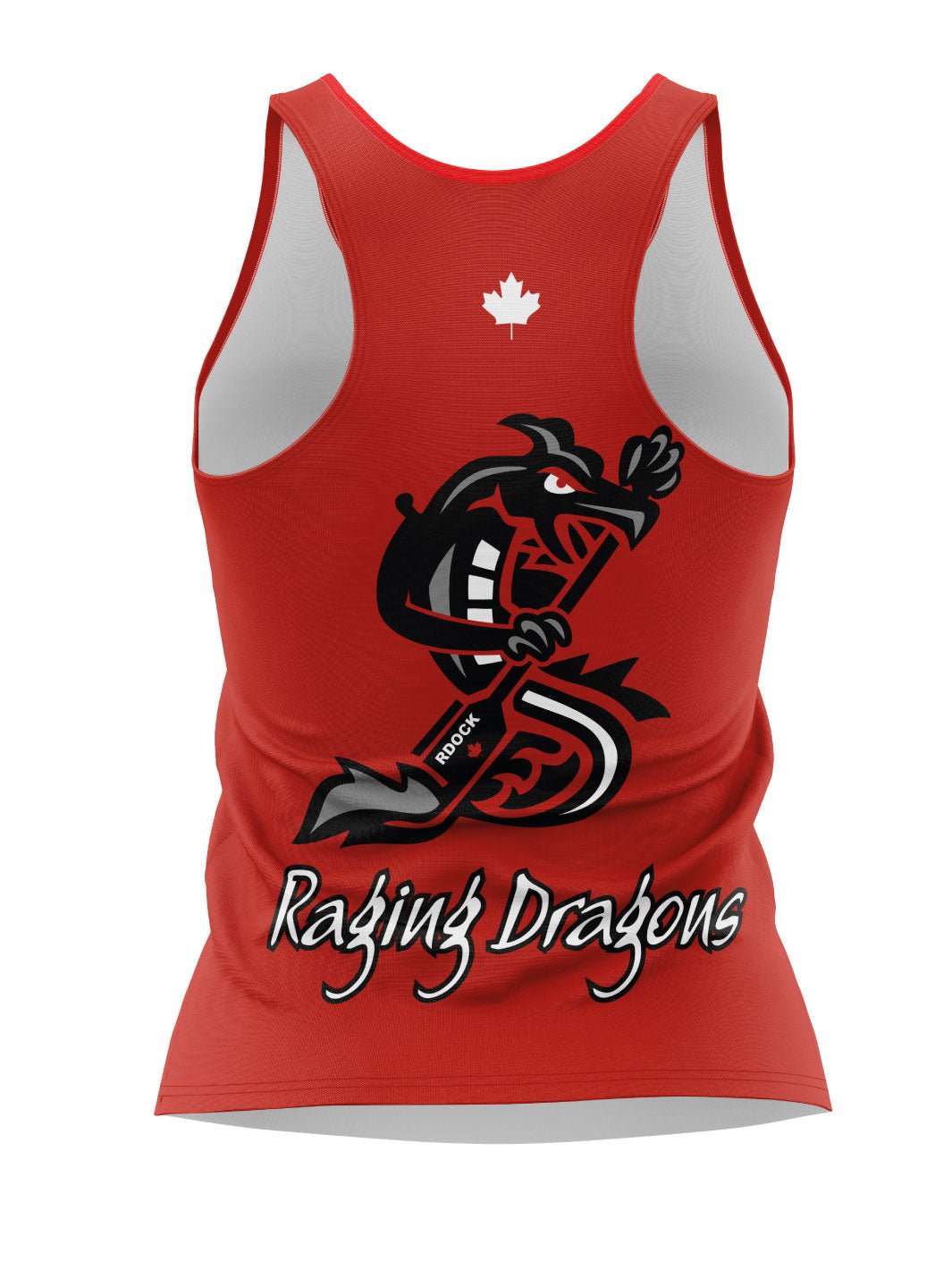 Raging Dragons | Women's Athletic Tank Top - Oddball Workshop