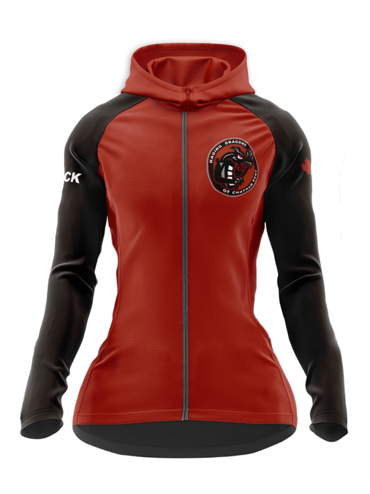 Raging Dragons | Women's Cascade Lt Wt Jacket Hooded - Oddball Workshop