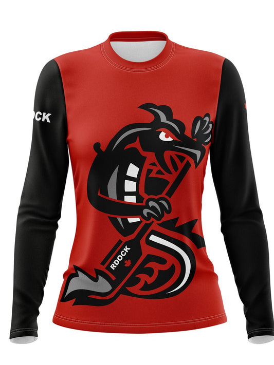 Raging Dragons | Women's Team Jersey Long Sleeve - Oddball Workshop
