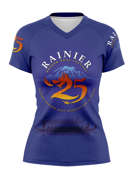 Rainer Dragon Boat | Women's Athletic Jersey Short Sleeve - Oddball Workshop