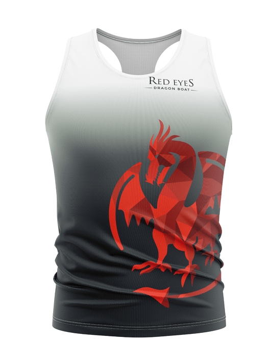 Red Eyes | Men's Racer Tank Top - Oddball Workshop