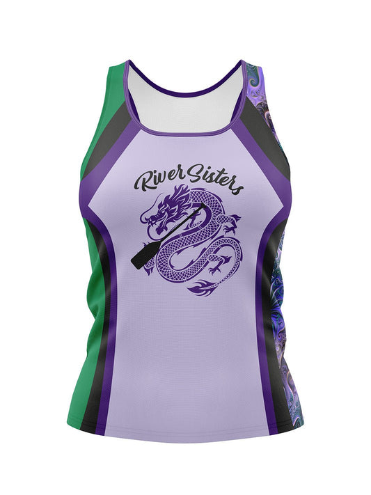 River Sisters | Women's Athletic Tank Top - Oddball Workshop