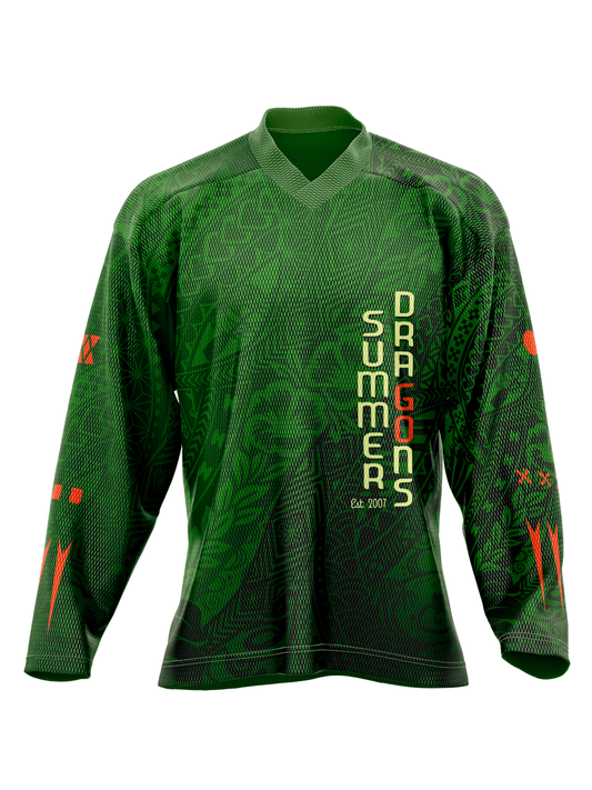 Summer Dragons | Men's Hockey Jersey - Oddball Workshop