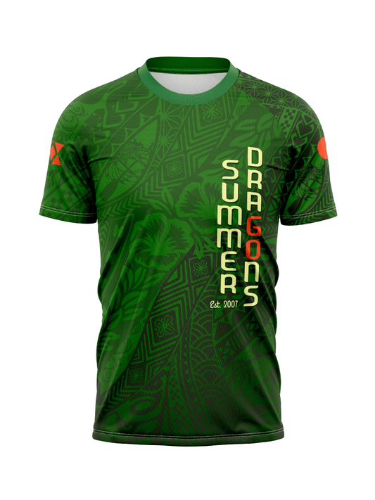 Summer Dragons | Men's Performance Jersey Short Sleeve - Oddball Workshop