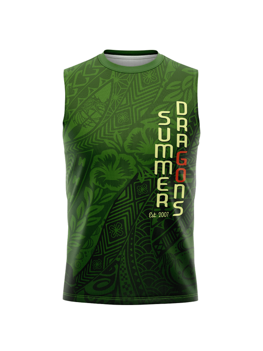 Summer Dragons | Men's Prime Sleeveless Top - Oddball Workshop