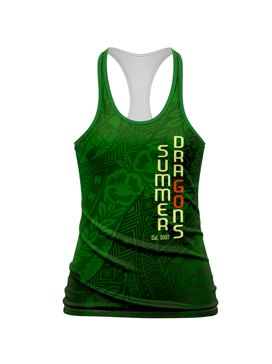 Summer Dragons | Women's Relaxed Tank Top - Oddball Workshop
