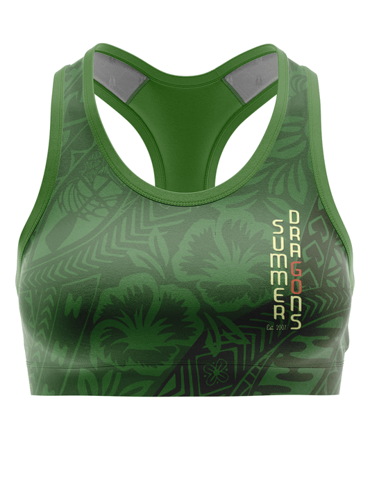 Summer Dragons | Women's Sports Bra - Oddball Workshop