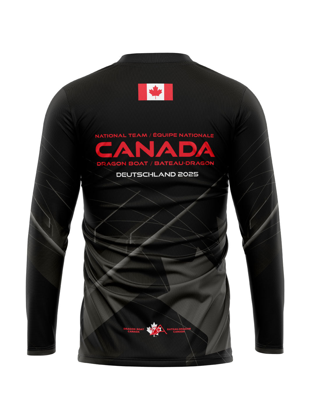 Team Canada Coach | Men's Athletic Jersey Long Sleeve - Oddball Workshop