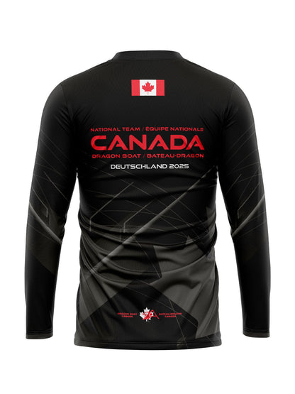 Team Canada Coach | Men's Athletic Jersey Long Sleeve - Oddball Workshop