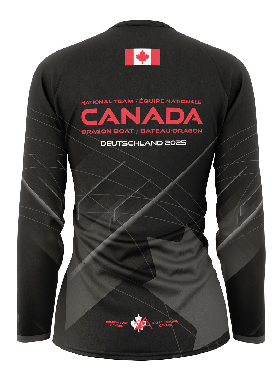 Team Canada Coach | Women's Athletic Jersey Long Sleeve - Oddball Workshop