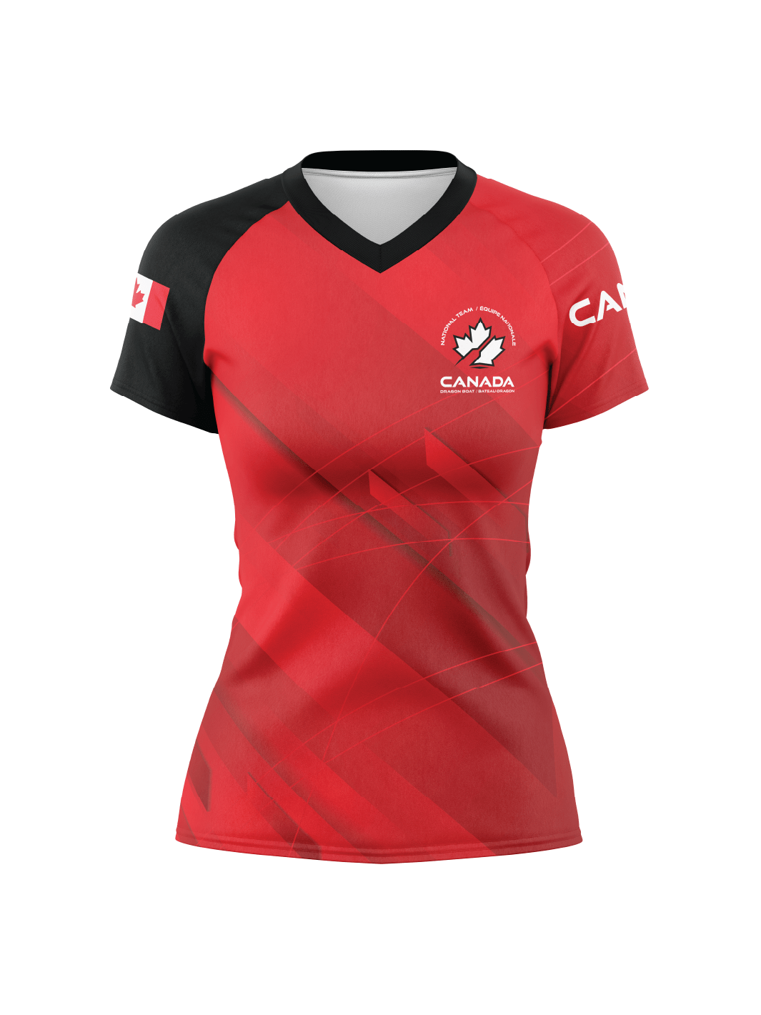 Team Canada DB | Women's Athletic Short Sleeve Jersey - Oddball Workshop