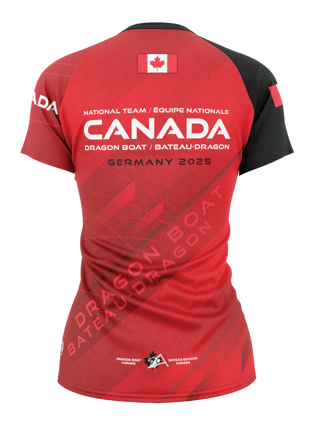 Team Canada DB | Women's Athletic Short Sleeve Jersey - Oddball Workshop
