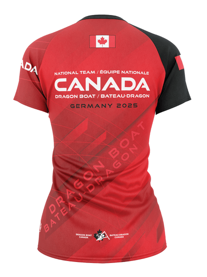 Team Canada DB | Women's Athletic Short Sleeve Jersey - Oddball Workshop