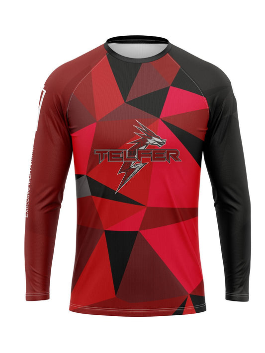 Telfer Thunder l Unisex Athletic Long Sleeve - Oddball Workshop