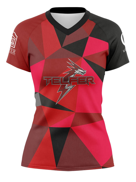 Telfer Thunder | Womens' Performance Short Sleeve Jersey - Oddball Workshop