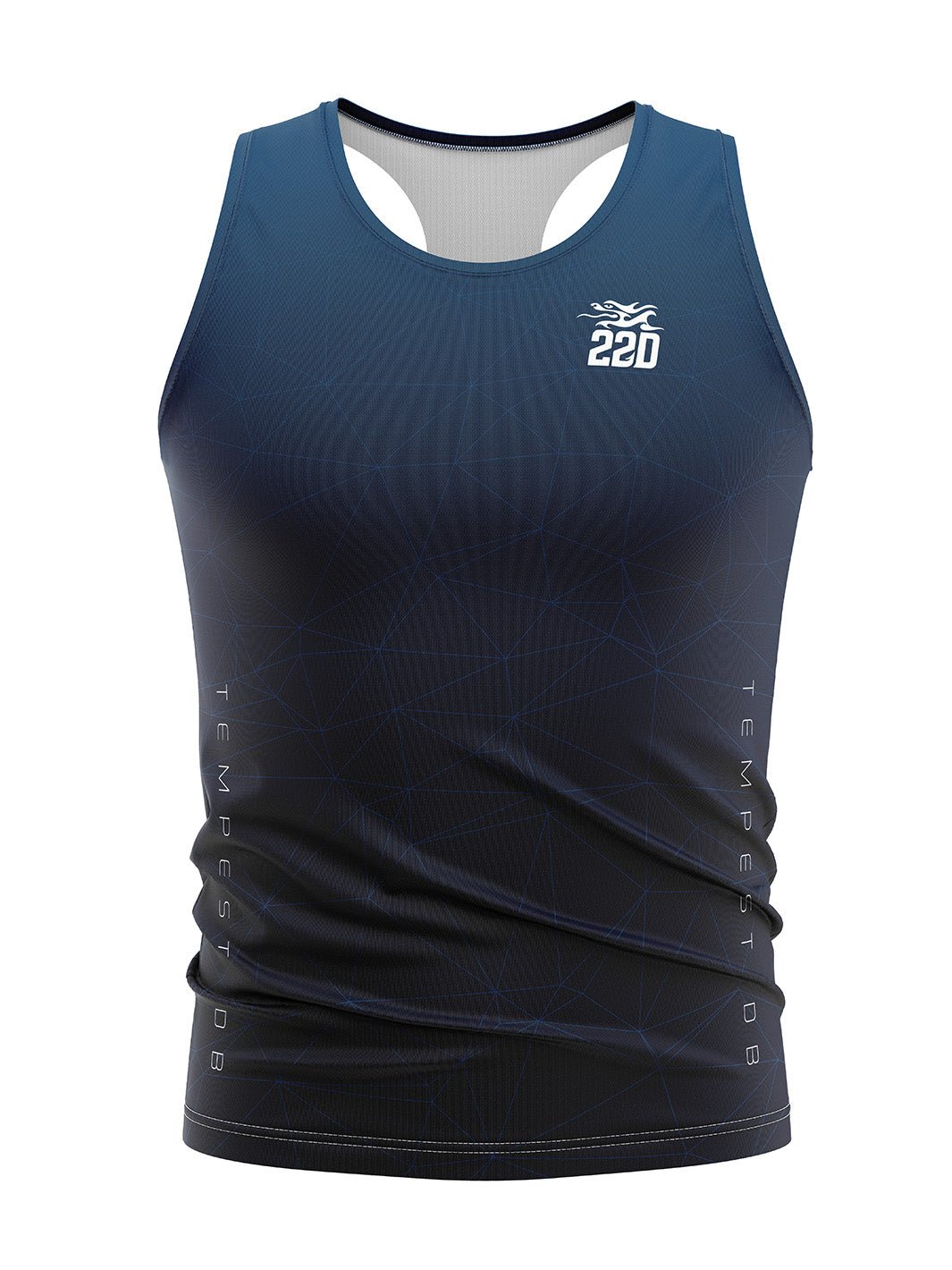 Tempest | Alternate | Men's Racer Tank Top - Oddball Workshop