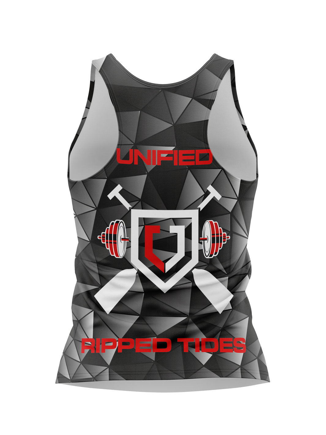 The Ripped Tide | Women's Athletic Tank Top - Oddball Workshop