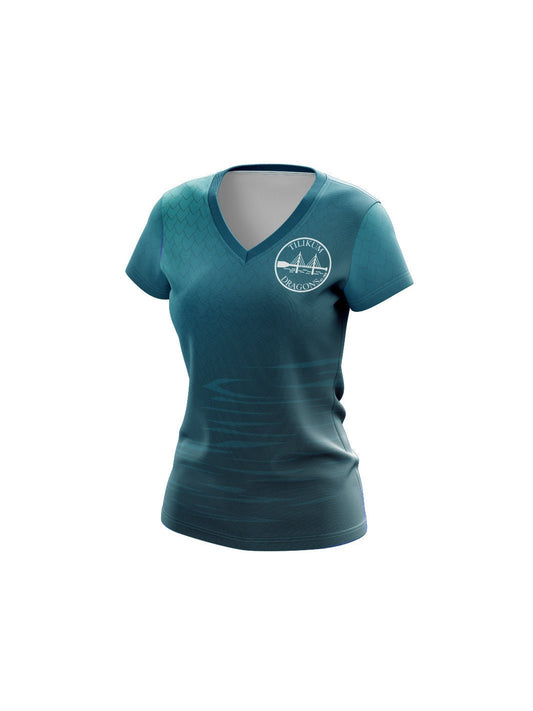 Tilikum Dragons | Women's Volleyball Jersey Short Sleeve - Oddball Workshop