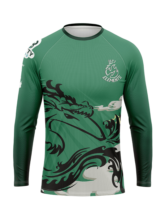 UCI Dragon Boat | Men's Athletic Jersey Long Sleeve - Oddball Workshop
