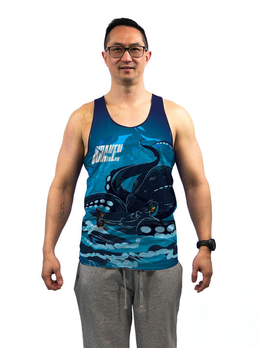 VIP Kraken | Men's Racer Tank Top - Oddball Workshop