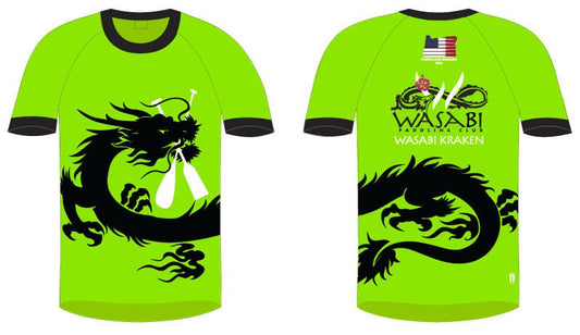 Wasabi Kraken | Men's H2O Short Sleeve Jersey - Oddball Workshop