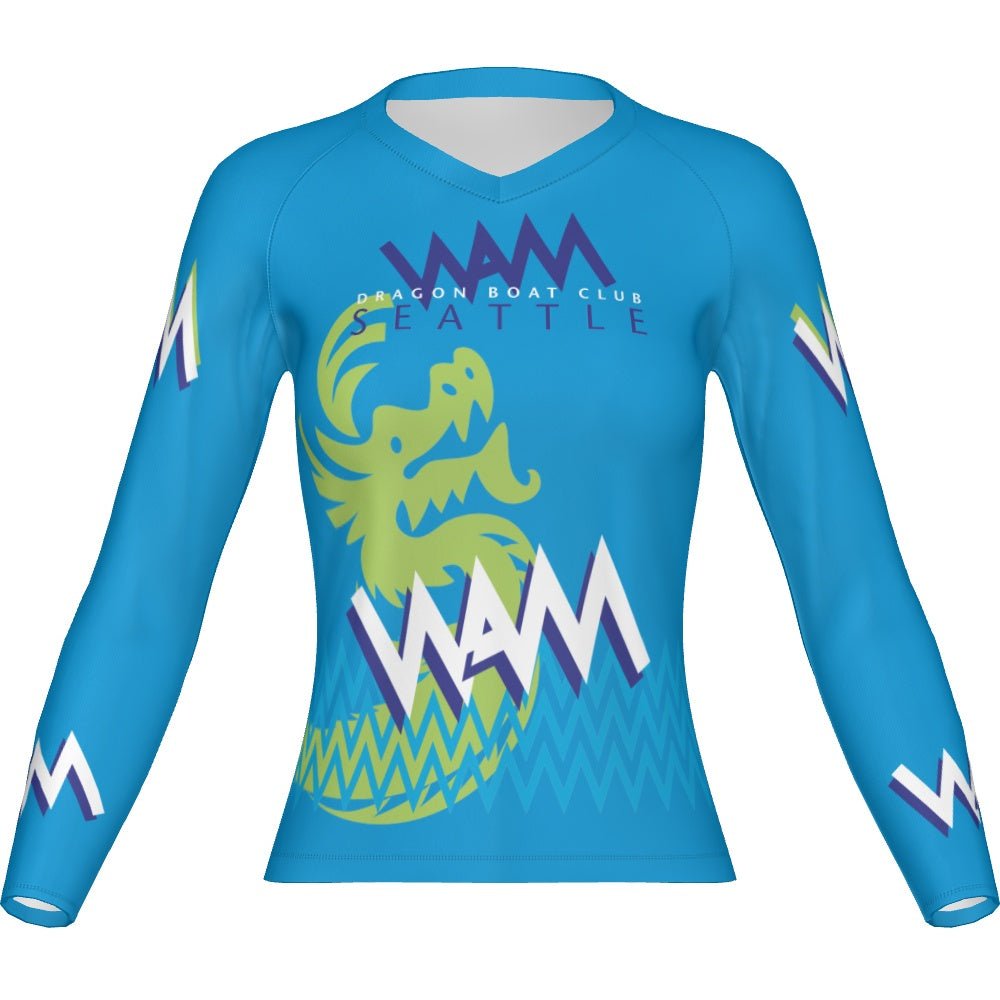 Washington Area Masters | Generic Women's Athletic Jersey Long Sleeve - Oddball Workshop