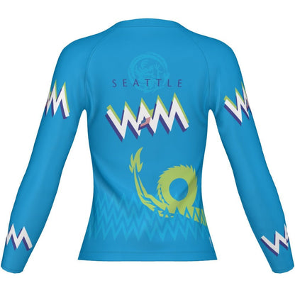 Washington Area Masters | Generic Women's Athletic Jersey Long Sleeve - Oddball Workshop