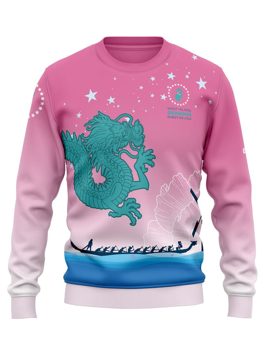 West Island Dragons | Unisex Sublimated Crewneck Sweatshirt - Oddball Workshop