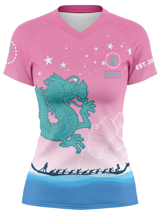West Island Dragons | Women's Performance Jersey Short Sleeve - Oddball Workshop