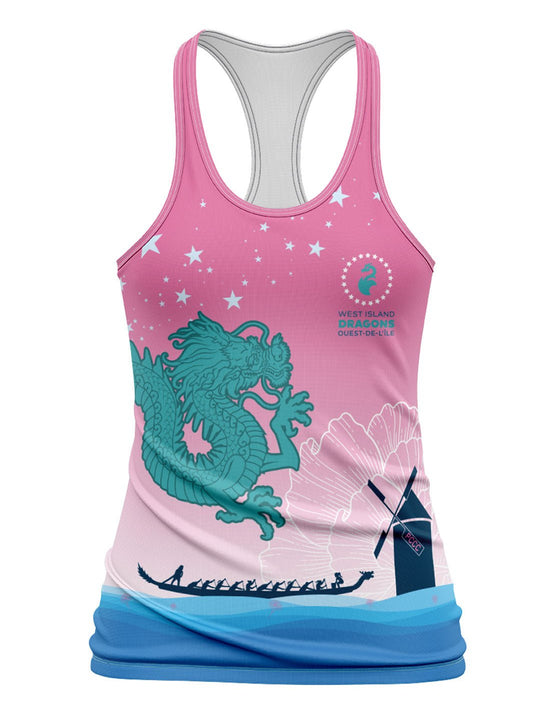 West Island Dragons | Women's Relaxed Tank Top - Oddball Workshop