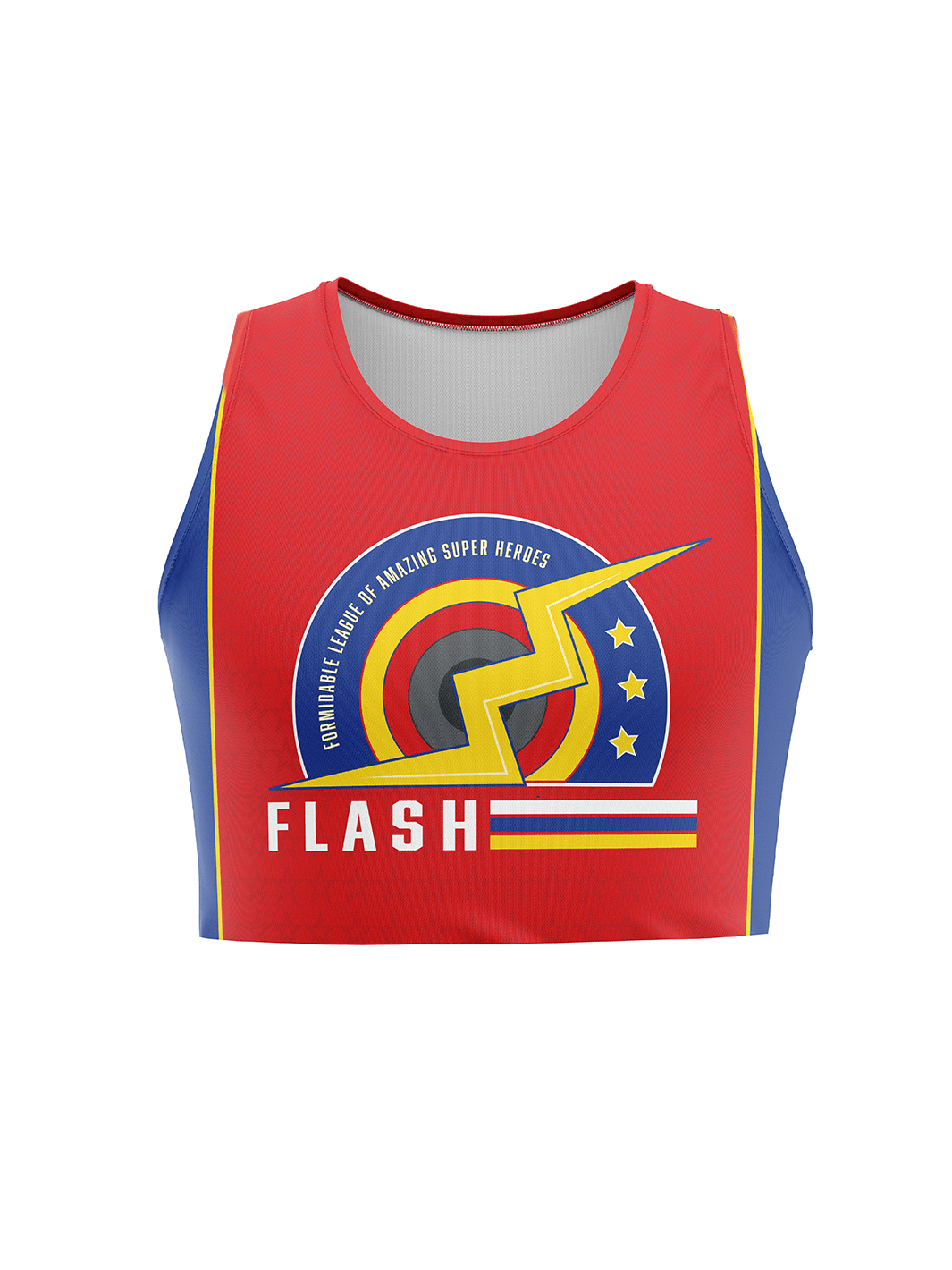 Team Flash | Unisex Athletic Tank Top Crop - Oddball Workshop