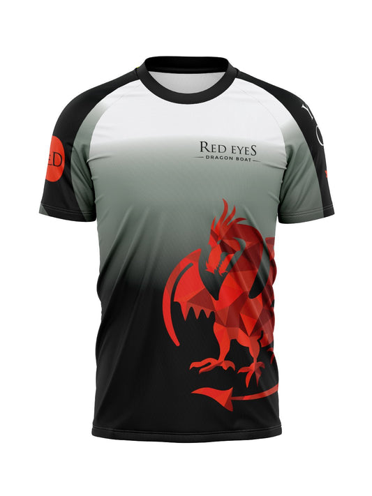 Red Eyes | Men's Athletic Jersey Short Sleeve - Oddball Workshop