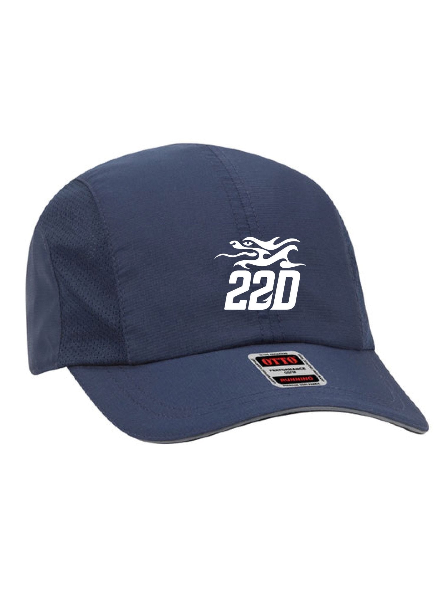 22 Dragons USA | Reflective 6 Panel Running Cap (CAD Style) - Oddball Workshop