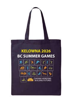 BC Summer Games Pre - Sale | 12L Tote Bag Icons Grid - Oddball Workshop