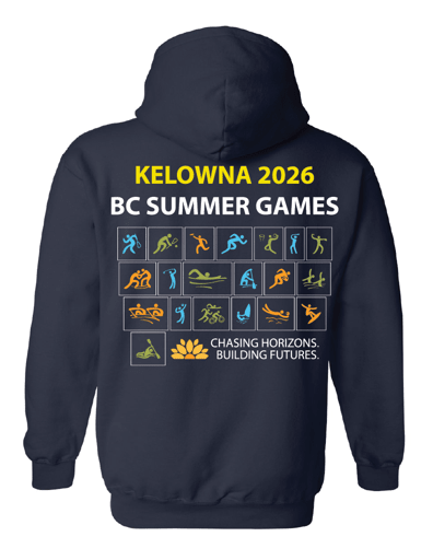 BC Summer Games Pre - Sale | Unisex Hooded Sweatshirt Icons Grid - Oddball Workshop