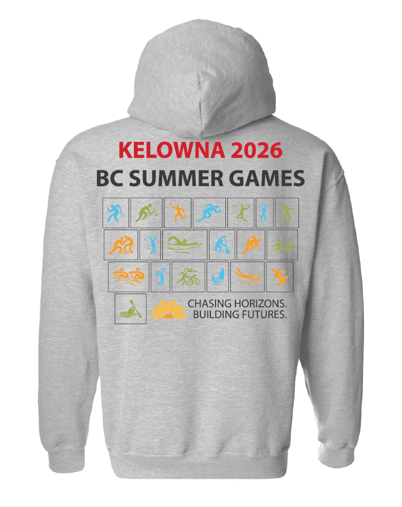 BC Summer Games Pre - Sale | Unisex Hooded Sweatshirt Icons Grid - Oddball Workshop