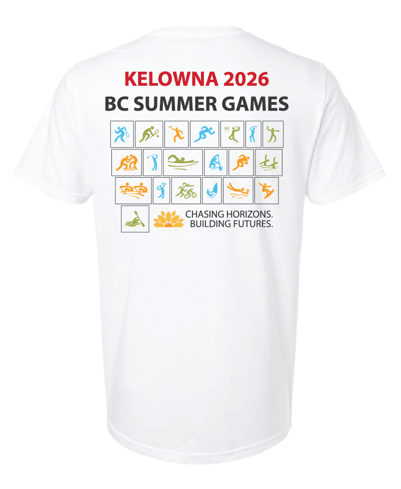 BC Summer Games Pre - Sale | Unisex T-Shirt Icons Grid Design - Oddball Workshop