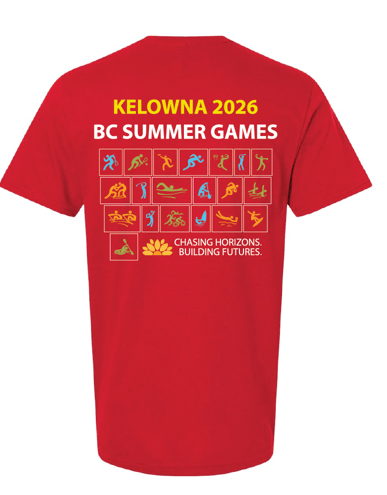 BC Summer Games Pre - Sale | Unisex T-Shirt Icons Grid Design - Oddball Workshop