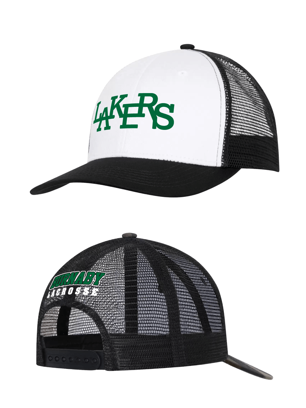 Burnaby Minor Lacrosse | Embroidered Snapback Trucker Cap - Oddball Workshop