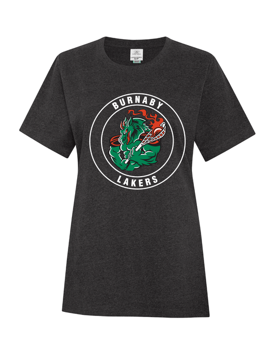 Burnaby Minor Lacrosse | Ladies T-Shirt Large Logo - Oddball Workshop