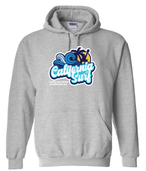 California Surf | Band Fleece Hoodie - Oddball Workshop