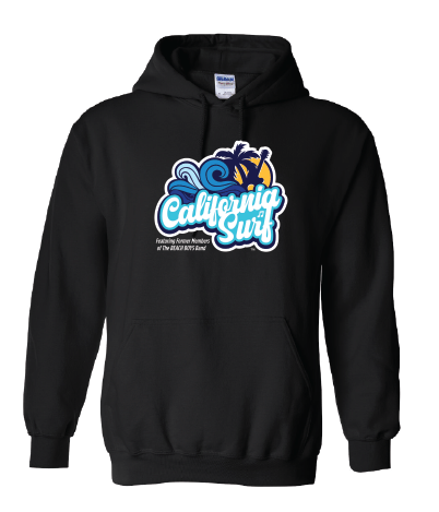 California Surf | Pullover Fleece Hoodie - Oddball Workshop