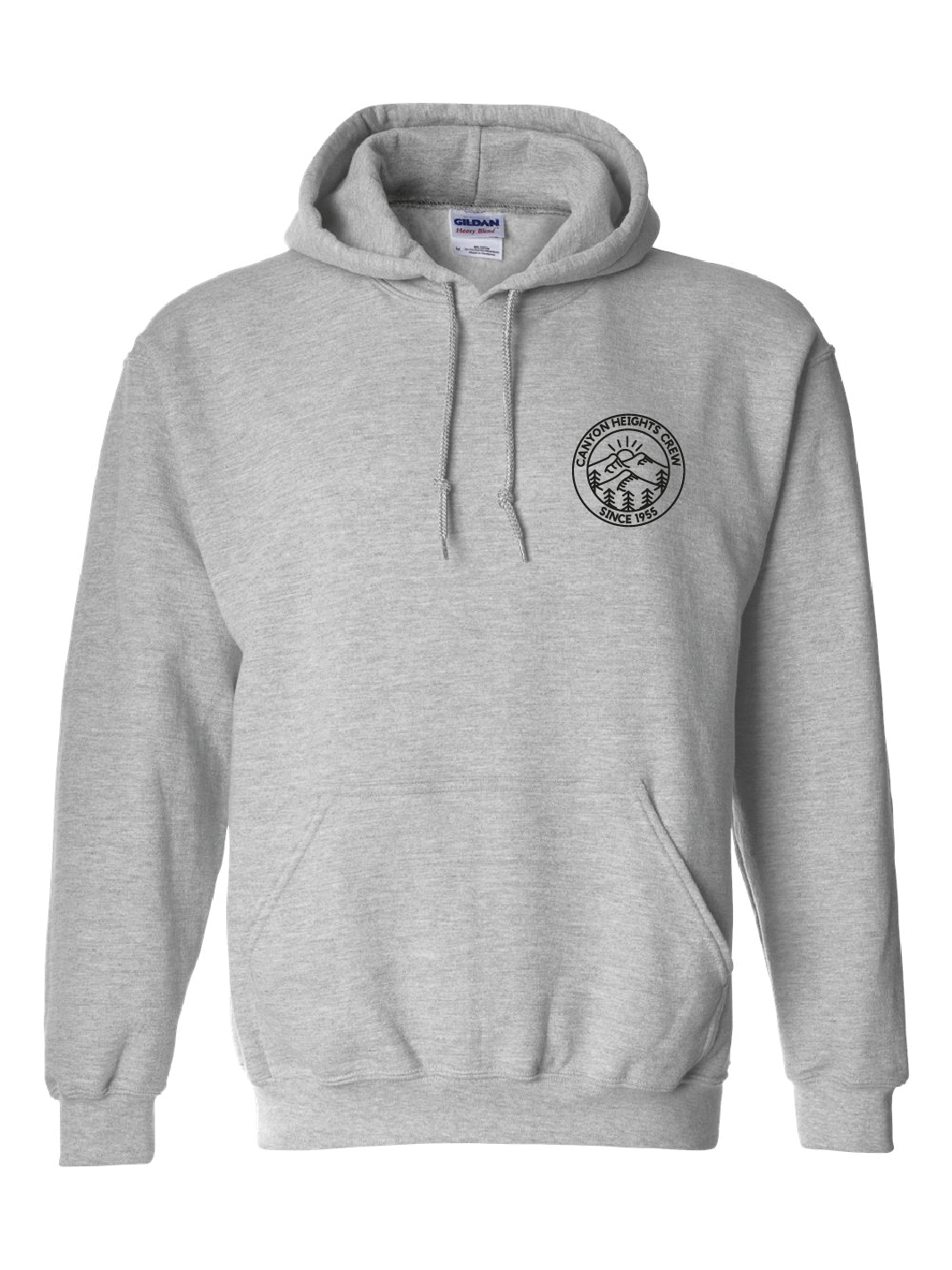 Canyon Heights Elementary | Gildan Heavy Blend Hooded Sweatshirt (Left Chest Logo) - Oddball Workshop