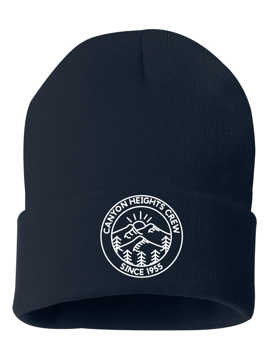 Canyon Heights Elementary | Sportsman 12" Solid Cuffed Beanie - Oddball Workshop